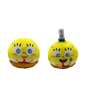 SpongeBob SquarePants reversible plushie from the TeeTurtle Plushiverse